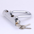 Hexagonal Round Steel U Padlock 110mm com cromado